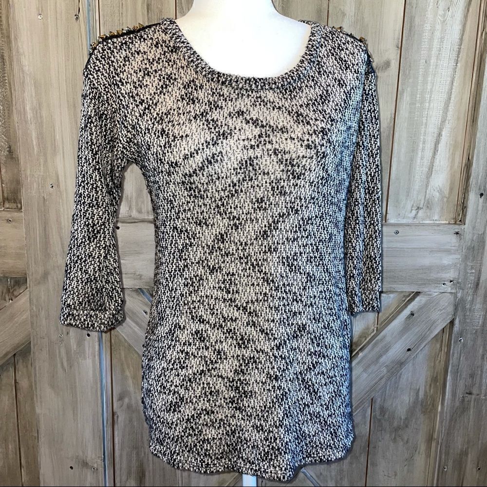 Charlotte Russe Studded Sweater 